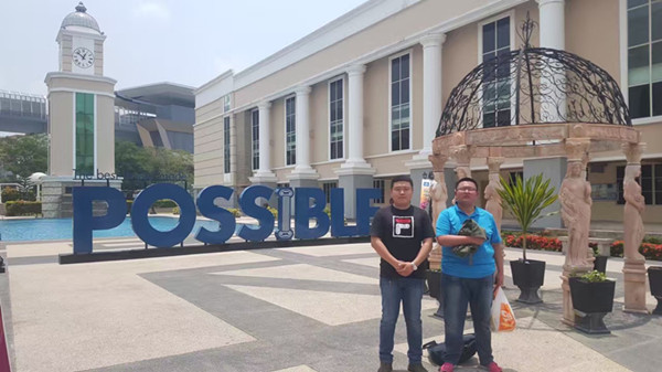 我校张政同学即将踏上赴马来西亚留学之路！