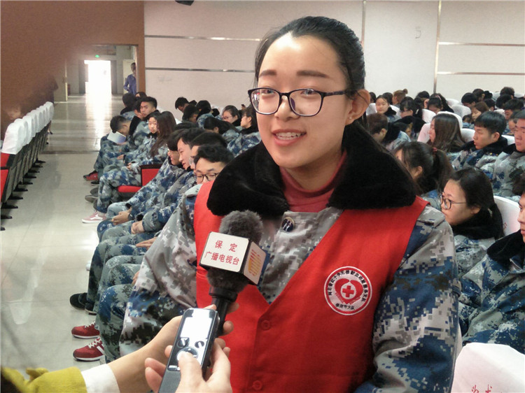 我校与保定市中心血站举行无偿献血签约仪式  系首家签约高校团体单位