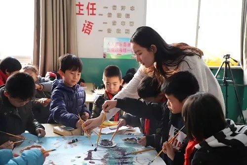 第二站！||我院公益团走进周庄小学