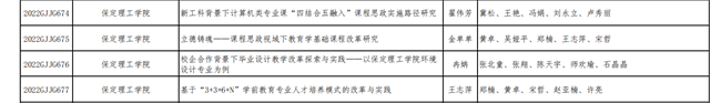 我校四项课题成功获批2022-2023年度河北省高等教育教学改革研究与实践项目立项