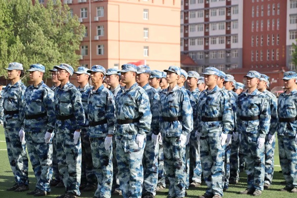 学风建设｜保定理工学院｜管理学院｜队列会操展雄姿，素质养成促学风