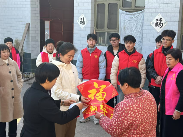 寒假社会实践纪实（八）|保定理工学院|管理学院|送物资送关怀，暖人心暖寒冬
