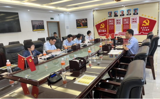 保定市公安局莲池区分局出入境管理大队 到保定理工学院考察指导