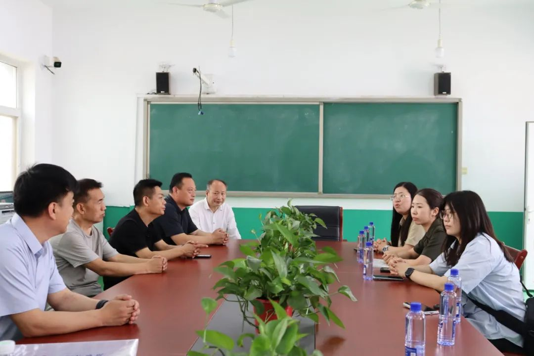 保定理工学院教育学院访企拓岗，与冉庄小学共建实习就业基地