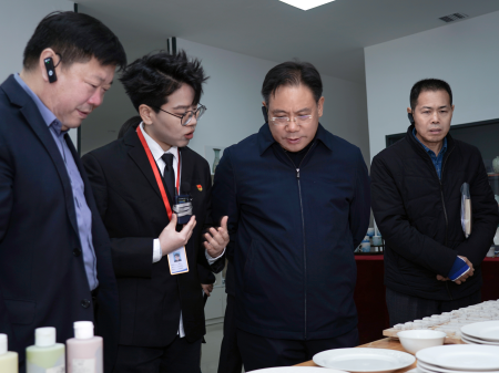 校际交流促发展 非遗传承育新人 ——保定幼儿师范高等专科学校领导莅临我校艺术工坊参观交流