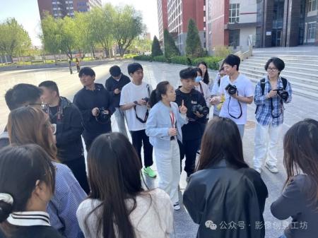广电学子外景拍摄实训：以赛促学，创意飞扬
